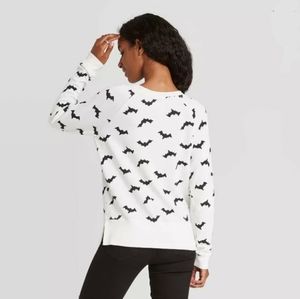 Bat Halloween Crewneck  Sweatshirt Pullover